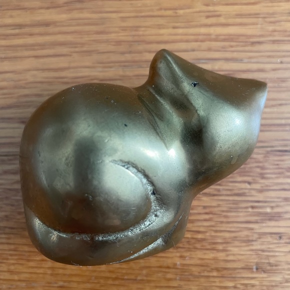 Vintage Metal Kitty Figurine - Picture 4 of 8